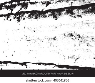 Distress Overlay Texture For Your Design. Black and white grunge background. vector illustrations