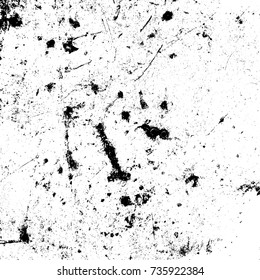 Distress Overlay Texture For Your Design. Empty aged grunge grainy background. EPS10 vector.