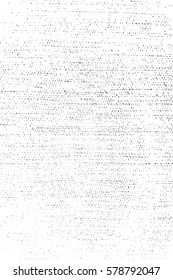 Distress overlay thread texture. Grainy canvas sahbby background. EPS10 vector.