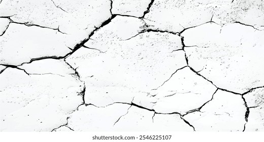 Distress overlay vector textures.  old wall background crack vector, grunge texture.

