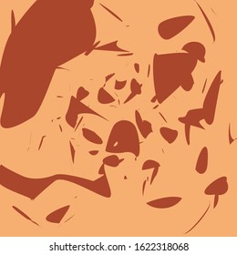 Distress Paint Ink Splash Pattern Mud Splats Vector Background