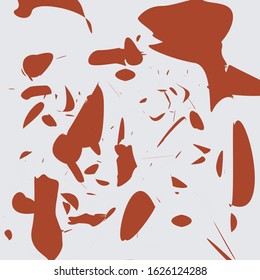 Distress Paint Ink Splash Pattern Mud Splats Vector Background