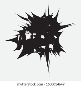 Fondo del vector de manchas de barro del patrón de salpicaduras de tinta de pintura de baja