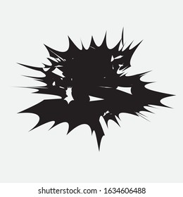 Distress Paint Ink Splash Pattern Mud Splats Vector Background