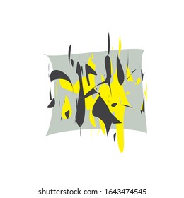 Fondo vectorial de barro del patrón de espoleta de pinturas de socorro
