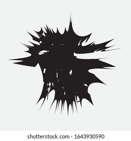 Distress Paint Ink Splash Pattern Mud Splats Vector Background