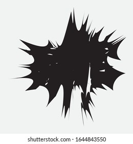 Distress Paint Ink Splash Pattern Mud Splats Vector Background