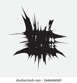Fondo vectorial de barro del patrón de espoleta de pinturas de socorro