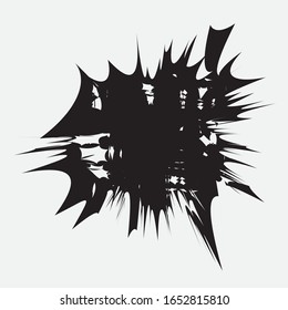 Fondo vectorial de barro del patrón de espoleta de pinturas de socorro