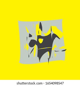 Fondo vectorial de barro del patrón de espoleta de pinturas de socorro