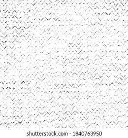 Distress pattern. Abstract grunge texture. Halftone background or overlay effect. Spotted design for vintage effect. Faded seamless pattern. Perforated gradation brush. Rustic dust texture. Vector