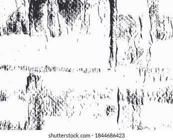 Distress Pattern Vector. Grunge Texture Scratch. Rusted White. Abstract Ink Print. Black and White Grungy SketchDesign. Vector Vintage Paper Paint. Background Rust.