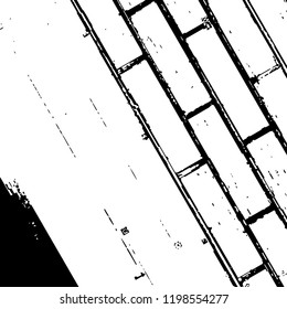 Distress pixelated digital error background. Glitch Grunge Overlay Black diagonal Texture. EPS10 vector.