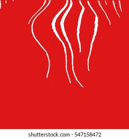 Distress Red Drip Dirty Paint Texture For Your Design. EPS10 vector.