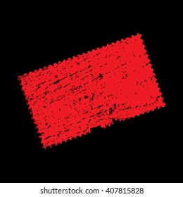 Distress Stamp. Rectangle grunge stamp. grunge texture. Distressed Element. Vector distressed texture. EPS10 vector.
