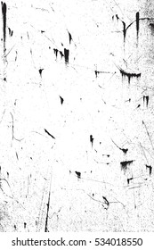 Distress texture overlay. Grunge background template. Damaged design element. Grainy basis backdrop. EPS10 vector.