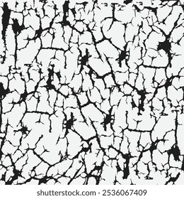 Distress Texture vector black and white background.