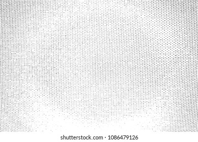 Distress thread used texture. Grunge rough dirty background. Shabby black cotton cover. Overlay aged grainy messy template. Cloth linen sack backdrop. Empty aging design element. EPS10 vector.