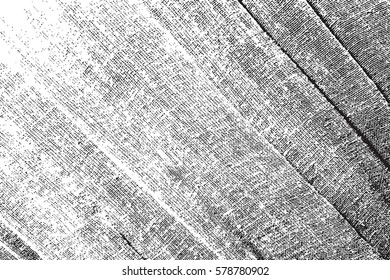 Distress thread used texture. Grunge rough dirty background. Shabby black cotton cover. Overlay aged grany messy template. Cloth linen sack backdrop. Empty aging design element. EPS10 vector.