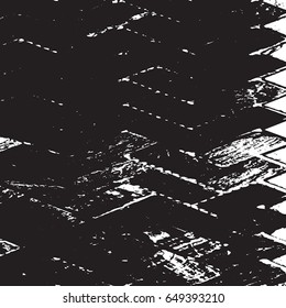 Distress thread used texture. Grunge rough dirty background. Shabby black cotton cover. Overlay aged grany messy template. Cloth linen sack backdrop. Empty aging design element. EPS10 vector.