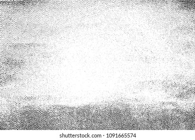 Distress urban used texture. Grunge rough dirty background. Brushed black paint cover. Overlay aged grainy messy template. Renovate wall scratched backdrop. Empty aging design element. EPS10 vector.