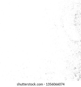 Distress urban used texture. Grunge rough dirty background. Brushed black paint cover. Overlay aged grainy messy template. Renovate wall scratched backdrop. Empty aging design element. EPS10 vector