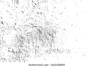Distress urban used texture. Grunge rough dirty background. Brushed black paint cover. Overlay aged grainy messy template. Renovate wall frame grimy backdrop. Empty aging design element. EPS10 vector.