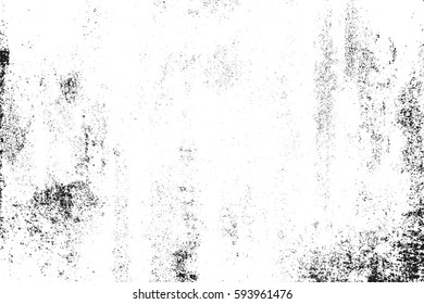 Distress urbana textura usada. Grunge fundo sujo áspero. Capa de tinta preta escovada. Sobreposição modelo desarrumado granulado envelhecido. Renovar parede arranhado pano de fundo. Elemento de design de envelhecimento vazio. Vetor EPS10.