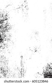 Distress urban used texture. Grunge rough dirty background. Noised black paint cover. Overlay aged grainy messy template. Renovate wall frame grimy backdrop. Empty aging design element. EPS10 vector.
