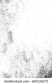 Distress urban used texture. Grunge rough dirty background. Noised black paint cover. Overlay aged grainy messy template. Renovate wall frame grimy backdrop. Empty aging design element. EPS10 vector.