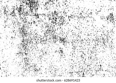 Distress urban used texture. Grunge rough dirty background. Brushed black paint cover. Overlay aged grainy messy template. Renovate wall frame grimy backdrop. Empty aging design element. EPS10 vector.