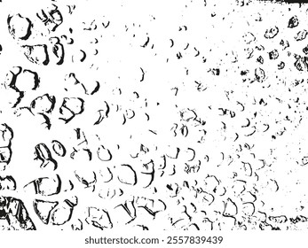 Distress vector black and white texture. Isolated grunge background. Vector abstract illustration