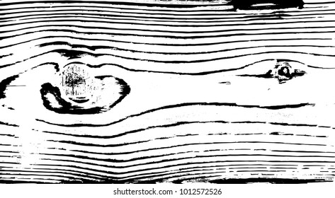 Distress wooden overlay texture. Vector illustration. Wood grain background.