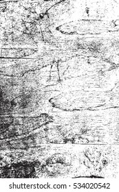 Distress Wooden Texture. Grunge Black overlay background. Dirty design template. EPS10 vector.