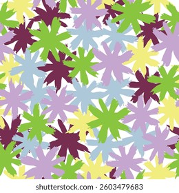 Distressed abstract floral background and art design illustration  Raster bitmap illustration. Art expression painting style.