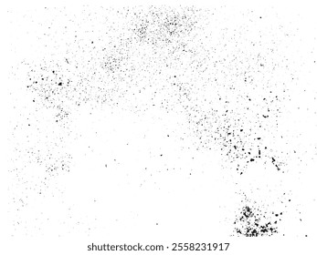 Distressed abstract grunge background vector black color textured effect