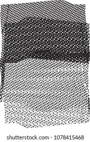 Distressed background in black and white texture with  dark spots, scratches and lines. Abstract vector illustration