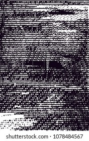 Distressed background in black and white texture with  dark spots, scratches and lines. Abstract vector illustration