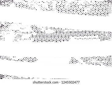Distressed background in black and white texture with  dark spots, nets,scratches and lines. Abstract vector illustration