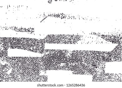 Distressed background in black and white texture with  dark spots, nets,scratches and lines. Abstract vector illustration