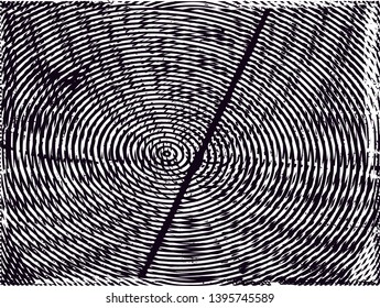 Distressed background in black and white texture with dots, spots, scratches and lines. Abstract vector illustration
