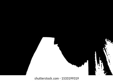 Distressed background in black and white texture with dots, spots, scratches and lines. Abstract vector illustration.