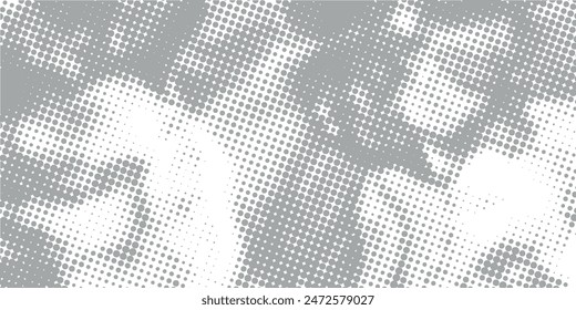 Fondo angustiado en textura en blanco y negro con manchas oscuras, arañazos y líneas. ilustración Abstractas	