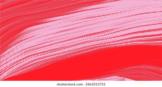 Distressed background in oren and merah texture with circles, spots, scratches and lines. Abstract vector illustration