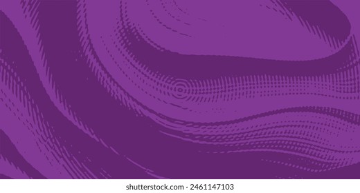 Fondo angustiado en textura púrpura con círculos, manchas, arañazos y líneas. Abstractas Ilustración vectorial.