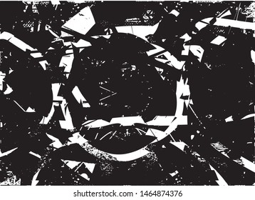 Distressed background  texture with dots, spots, scratches and lines. Abstract vector illustration