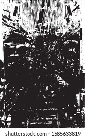 Distressed background  texture with dots, spots, scratches and lines. Abstract vector illustration