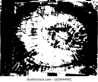 Distressed background  texture with dots, spots, scratches and lines. Abstract vector illustration