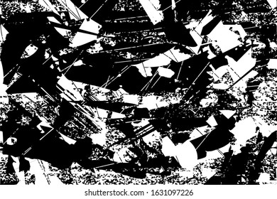 Distressed background  texture with dots, spots, scratches and lines. Abstract vector illustration