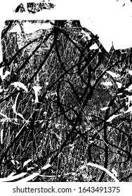 Distressed background  texture with dots, spots, scratches and lines. Abstract vector illustration